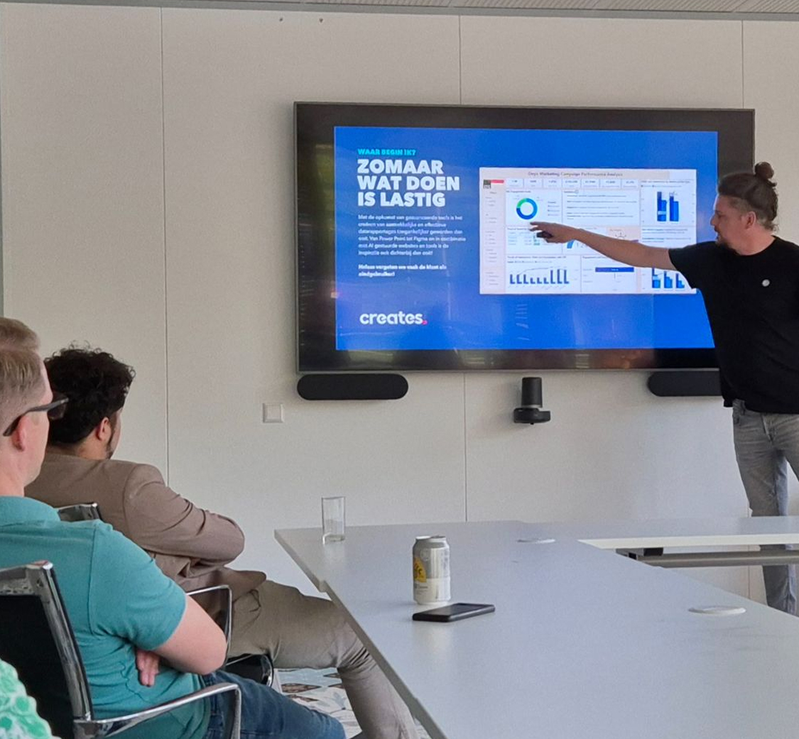 Power BI design training incompany Creates