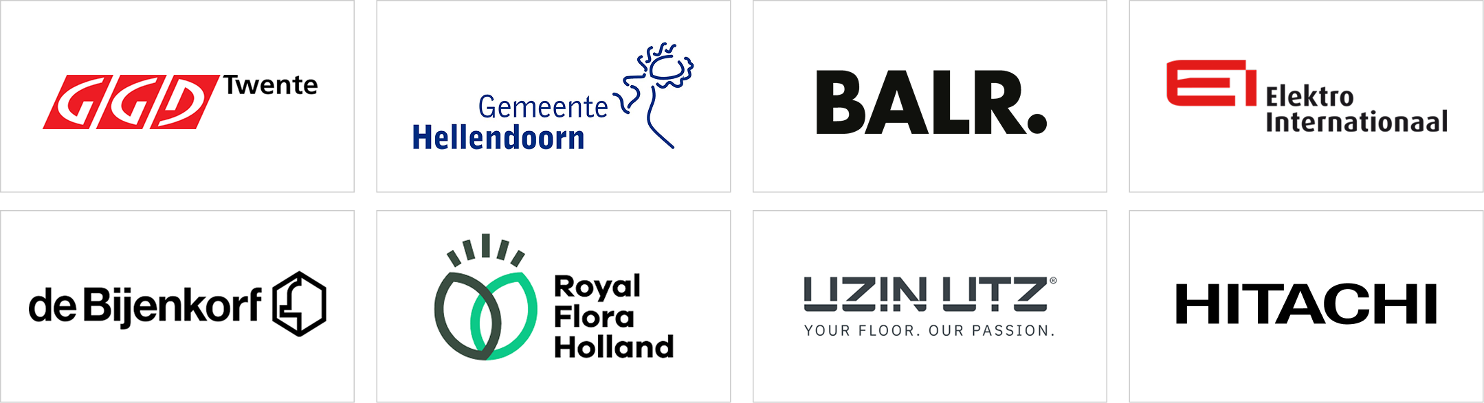 Geweldige bedrijven die in mij geloven!