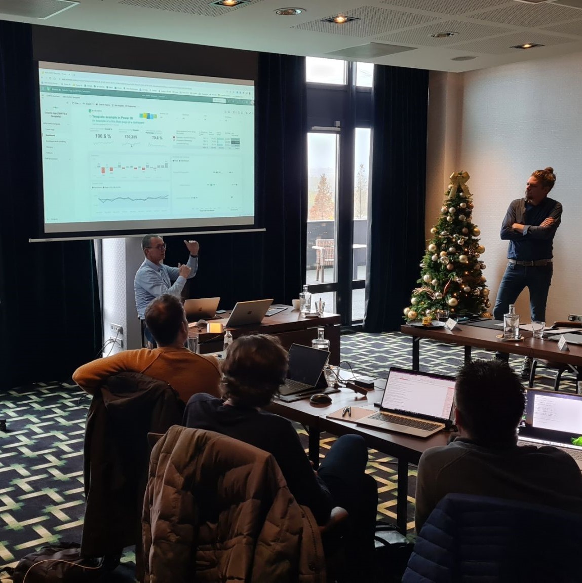 training power bi design